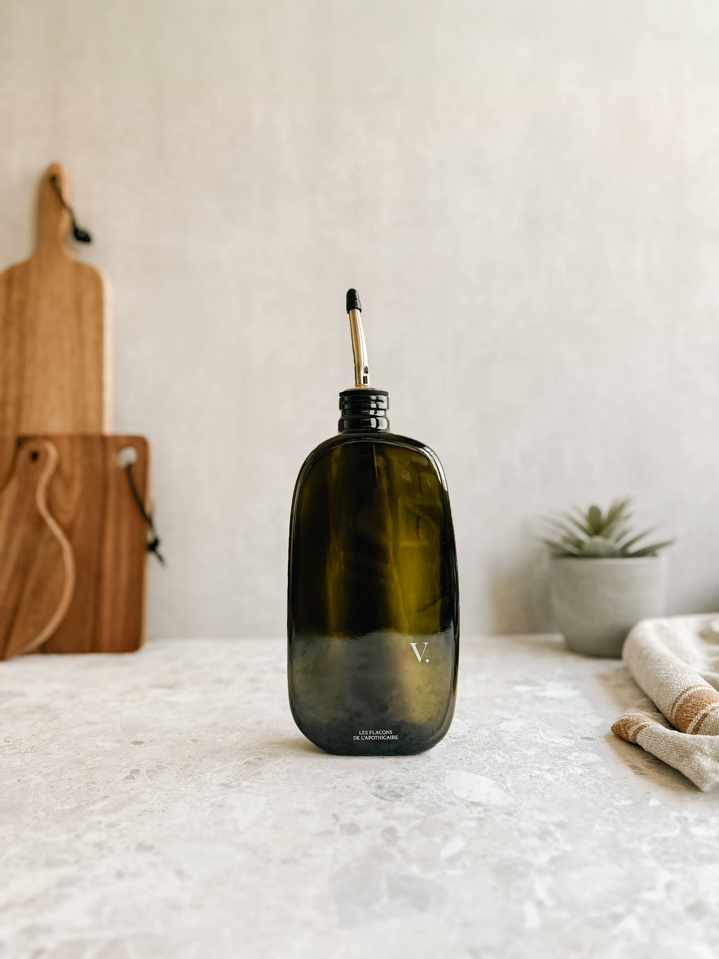 Les Flacons de l’Apothicaire - Wholesale Oil/Vinegar Dispenser - Vinegar Bottle - Organic Collection2