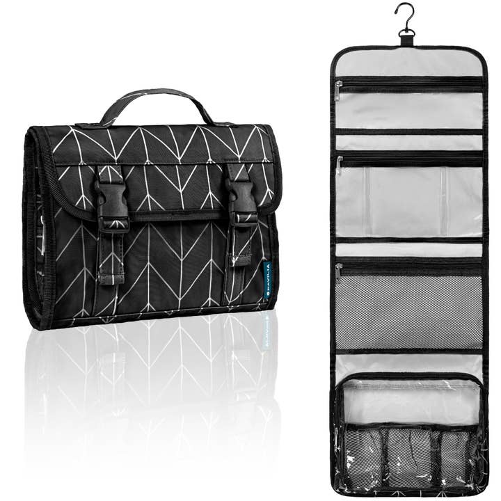 Pavilia - Wholesale Toiletry bag – Unisex - Buckle Hanging Toiletry Organizer Bag2