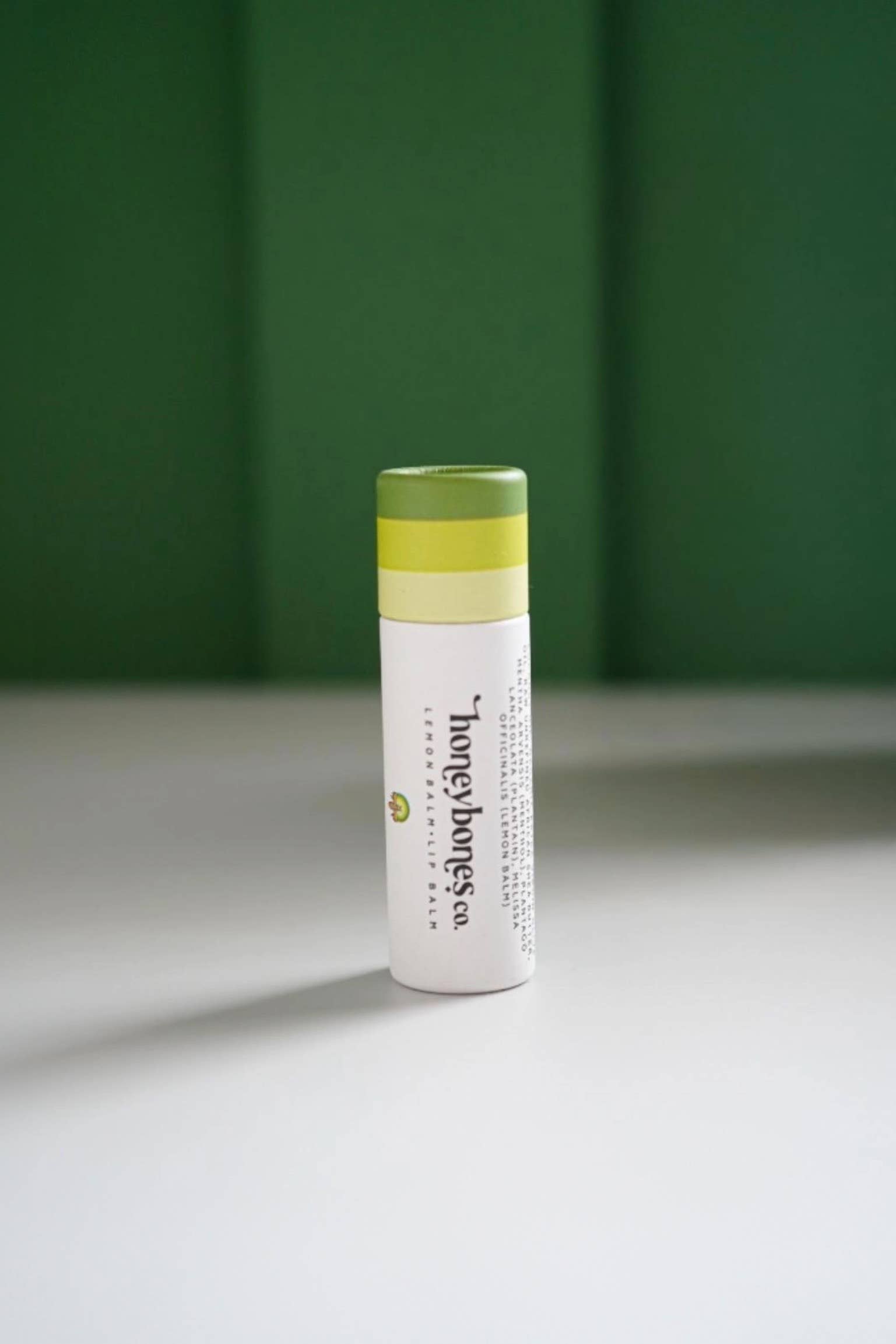 Honey Bones Co. | Botanical-Based Home + Body Care - Wholesale Lippenbalsem - Citroenmelisse Lippenbalsem - Hydrateer met Menthol voor Koortsblaasjes