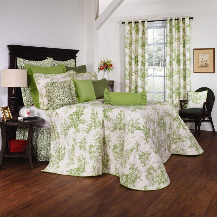 Bouvier Green Bedspreads for wholesale by Thomasville at Home