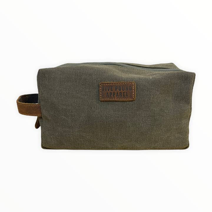 Dopp Kit - Green for wholesale by 5 Pound Apparel