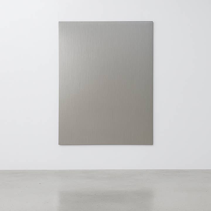 #033 - Engraved Stainless Steel Flat Wall Sign for wholesale by Signs and Mirrors