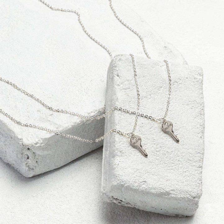 The Giving Keys - Wholesale Pendant/Charm Necklace - Best Friend Mini Key Necklace Set (2)1