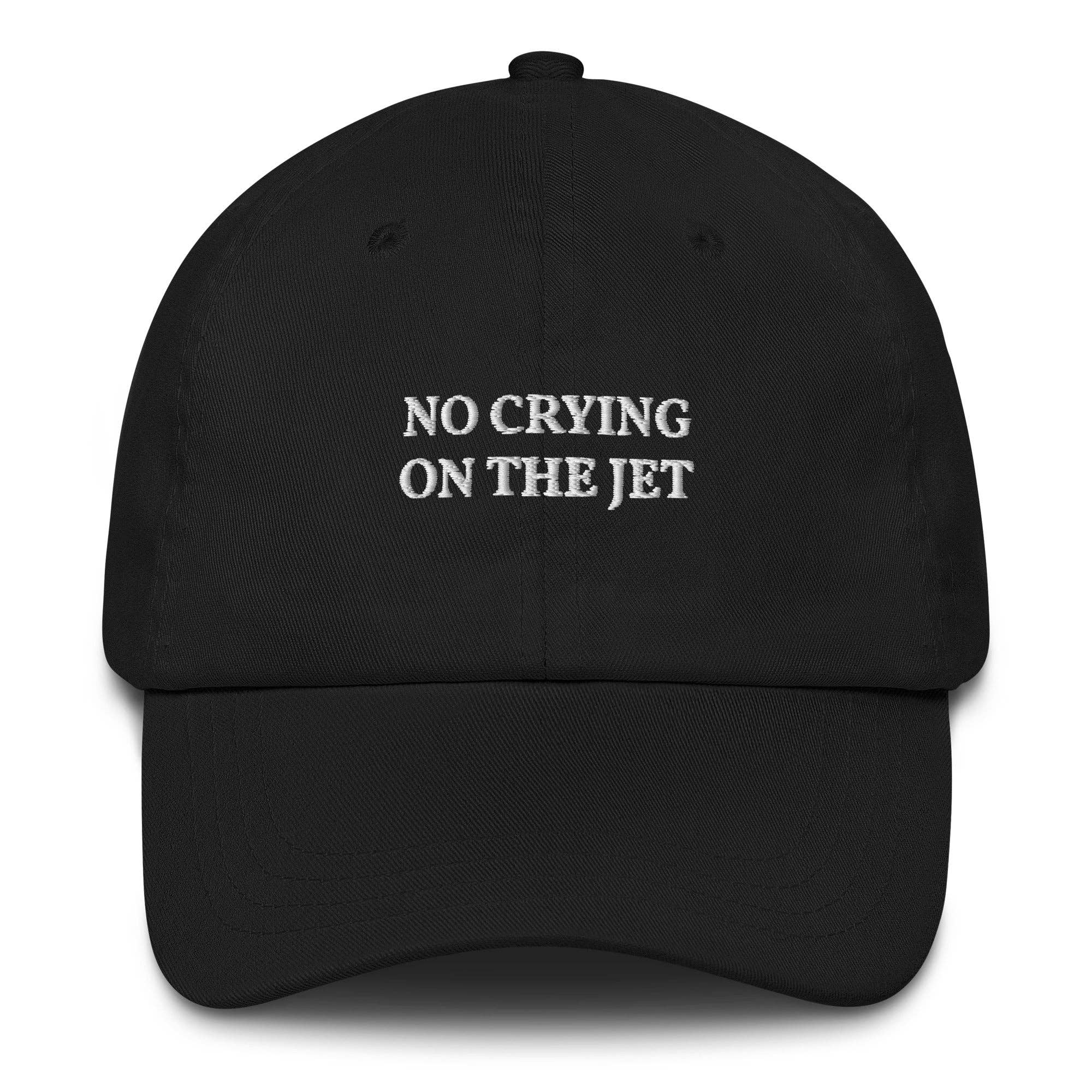 The Refined Spirit - Wholesale Baseball Cap - Unisex - No Crying on the Jet - Cap0