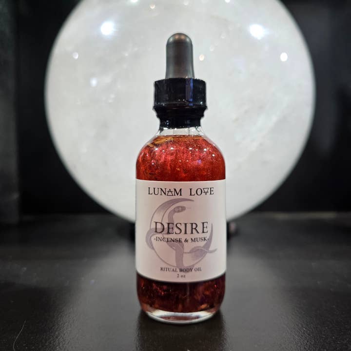 Desire Ritual Body Oil for wholesale by Lunam Love