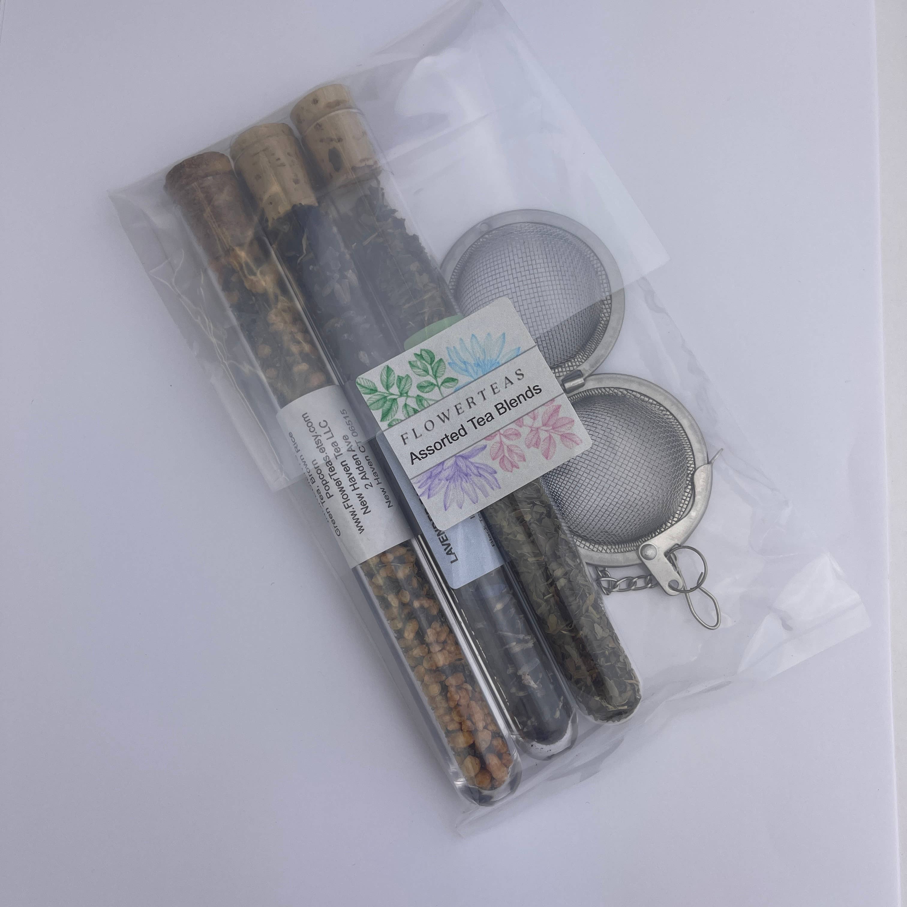FlowerTeas – wholesale Löst te – Resekit Lyx Lösblad Te Gåva Blandade Blandningar0