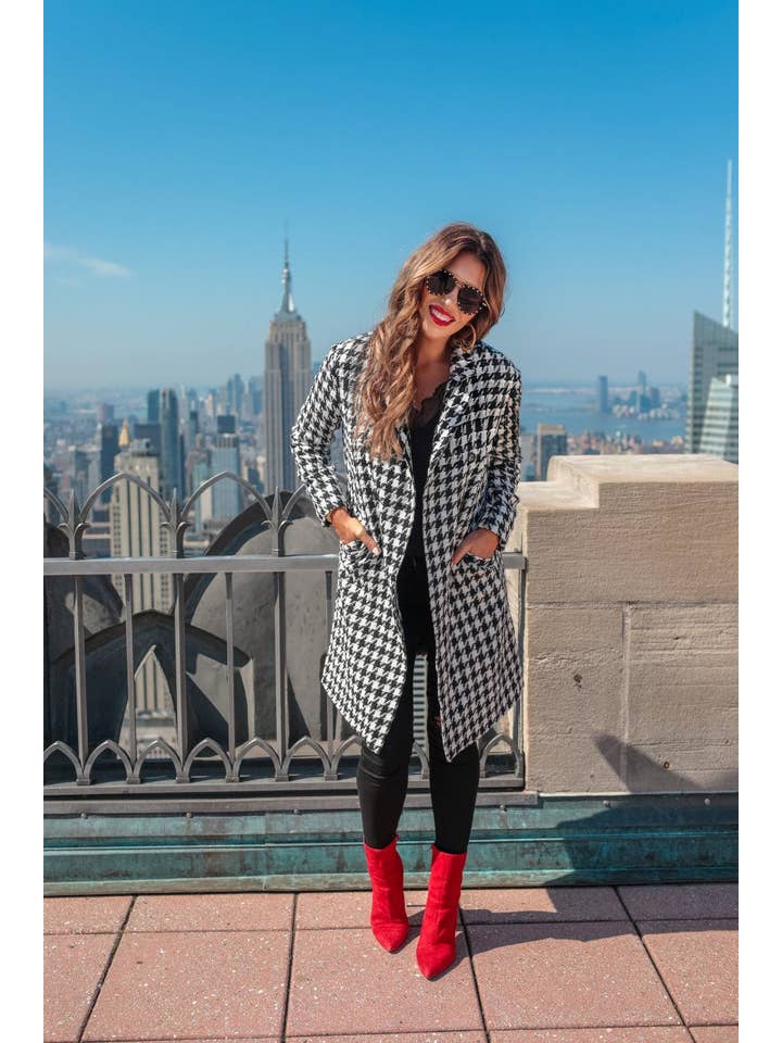 Jess Lea - Wholesale Coat - Women's - Fifth Avenue Herringbone Coat