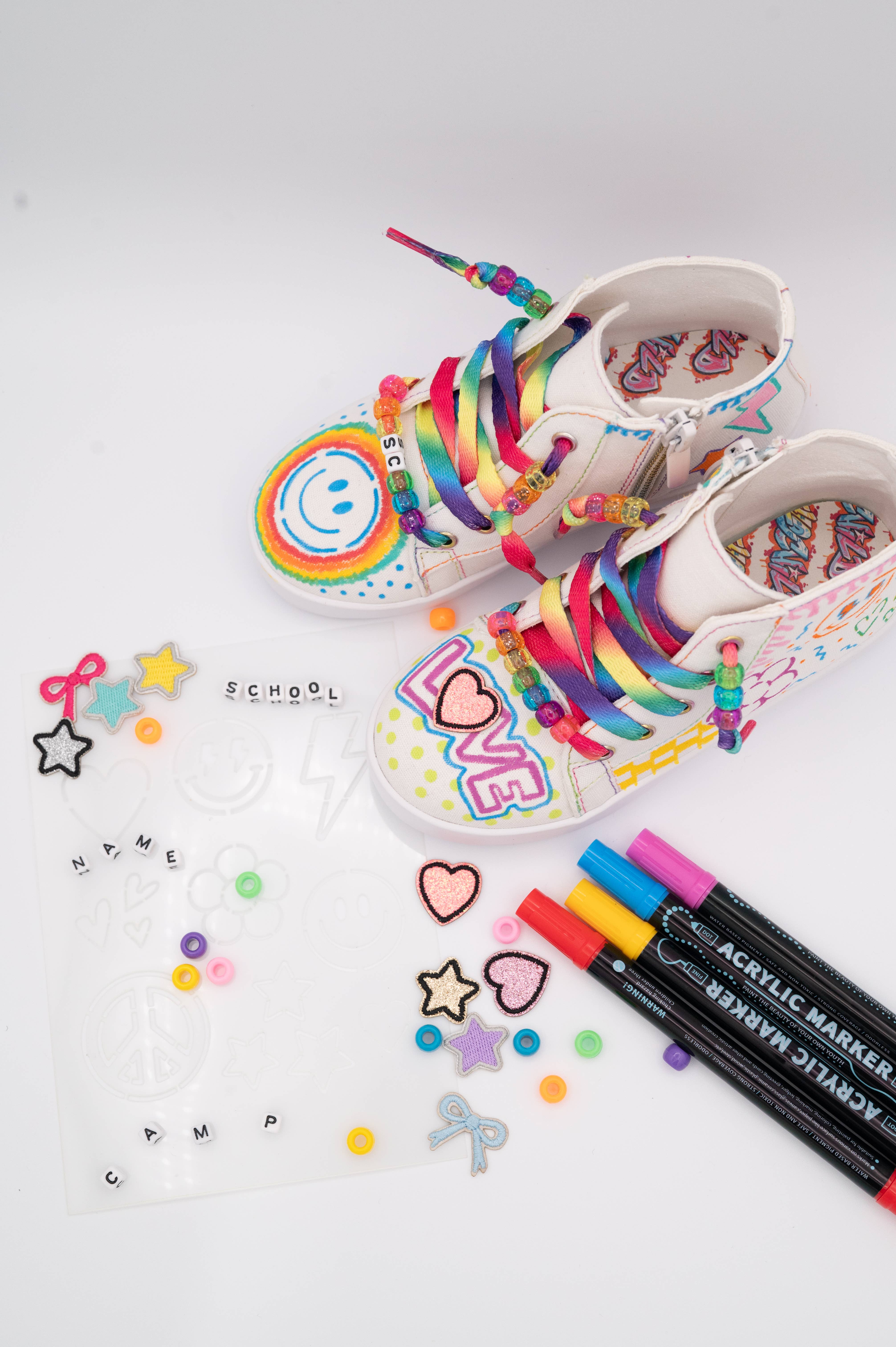 StyleChild - Wholesale Lifestyle Sneakers - Kids - Custom Kicks Box- Hightop 3