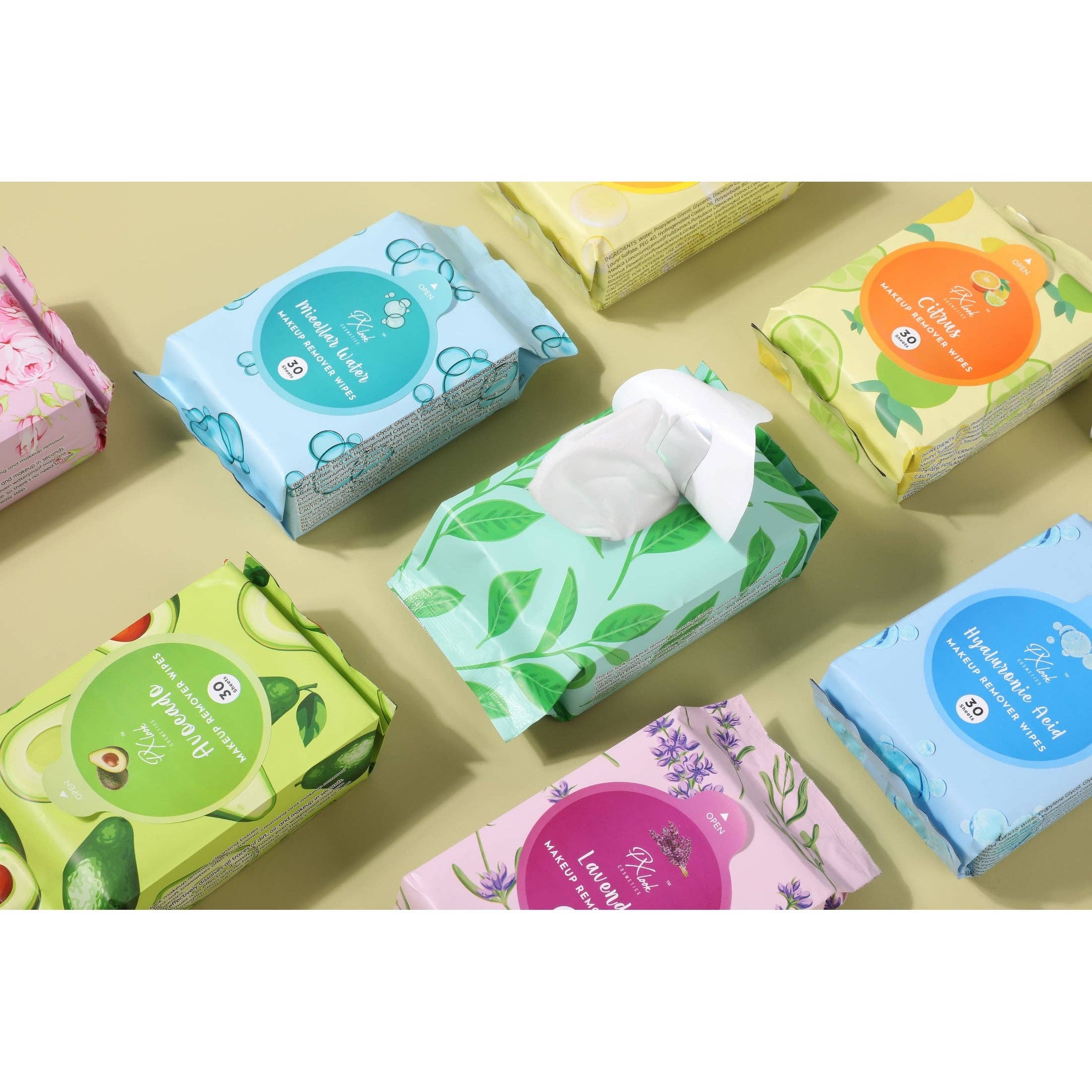 Efon International Corp. - Wholesale Makeup Remover - Makeup Remover Wipes - Available in 18 Refreshing Scents39