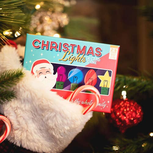 Christmas Lights Card Game for wholesale by 25th Century Games