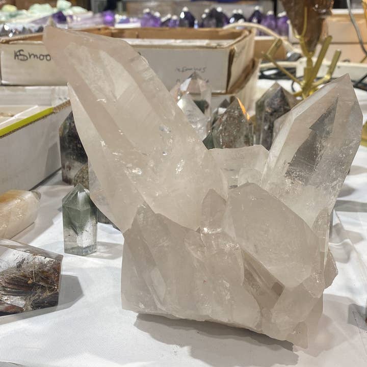 Quasar Gems USA - Wholesale Spiritual Stone/Crystal - Lemurian Quartz Clusters
