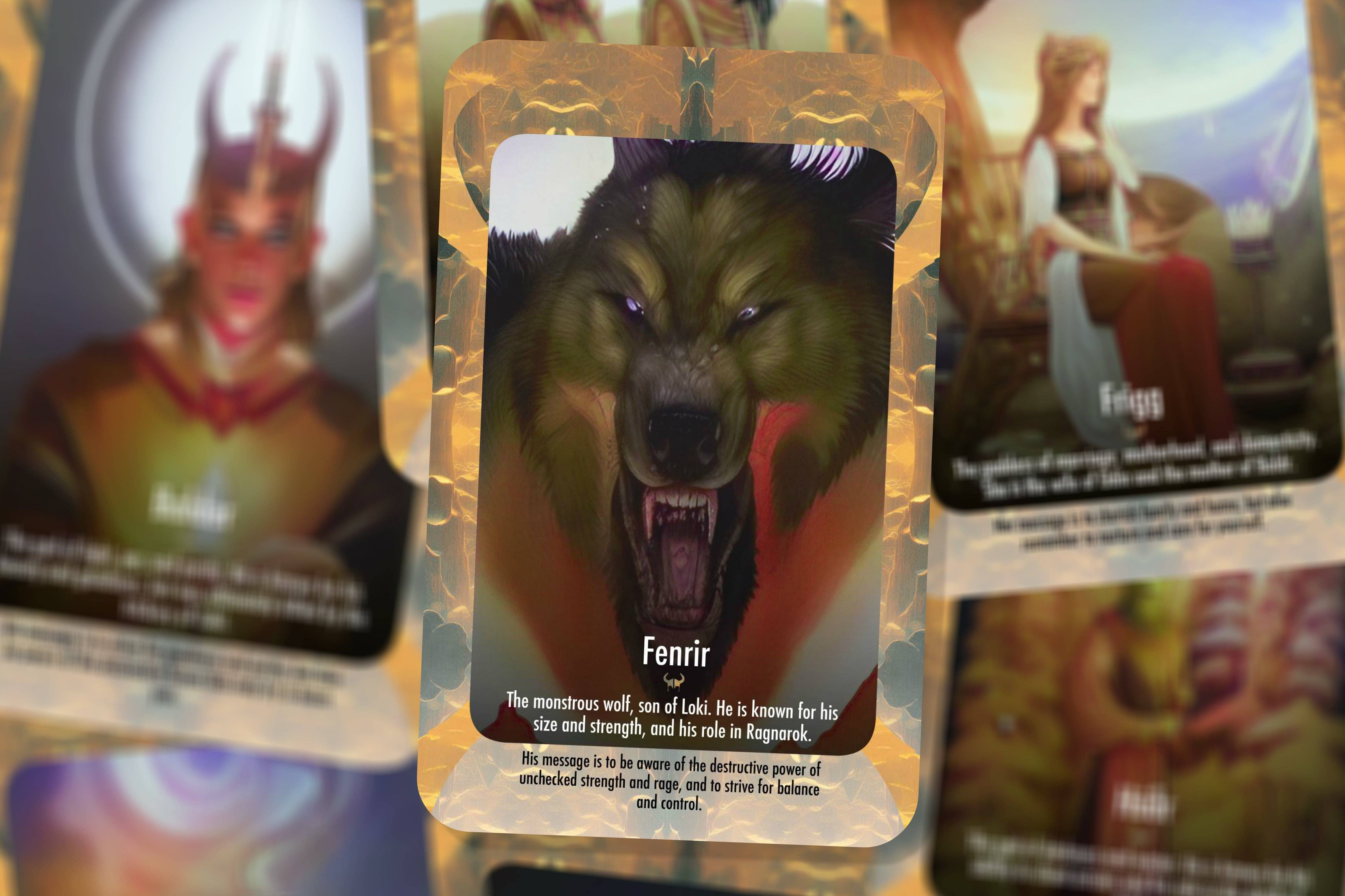 IBIZA TAROT - Wholesale Tarot Cards - Norse Mythology - Exploring the Powers and Legends of Gods3