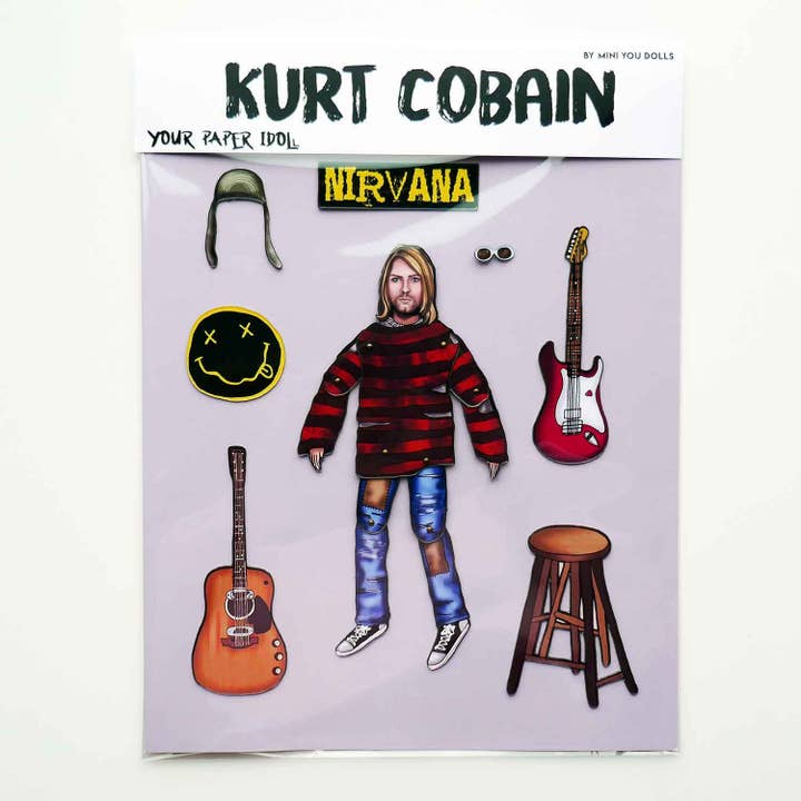 Légende du grunge Aimant de réfrigérateur articulé ou ensemble interactif. pour la vente par THE PAPER IDOLL