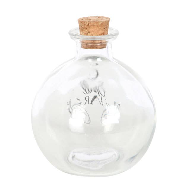 Something Different Wholesale - Wholesale Meditation Supplies - 10cm Glass Magic Spell Jar with Recipe Booklet