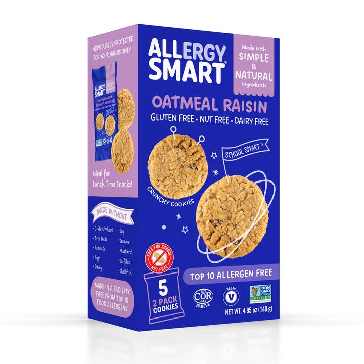 Allergi Smart Havregryn Russin Cookies för wholesale av Allergy Smart
