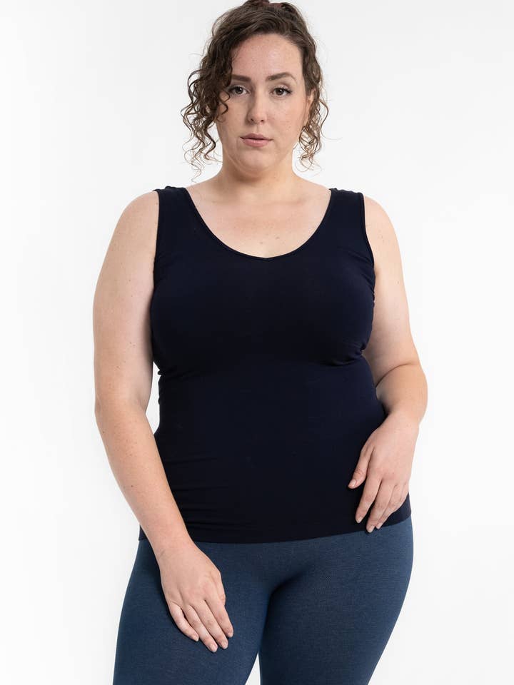 ELIETIAN - Wholesale Tank Top - Women's - Reversible Tank - Curvy Fit20