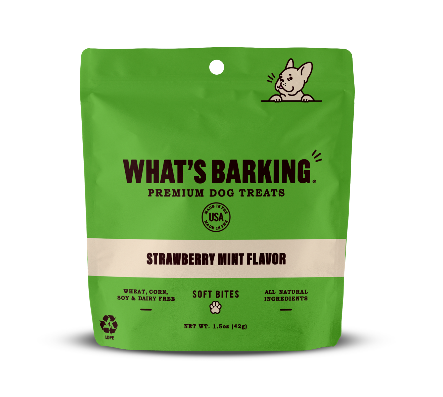 What's Barking - Vente Friandises – chien - Mini assortiment de friandises pour chiens, étui de 1,5 oz16