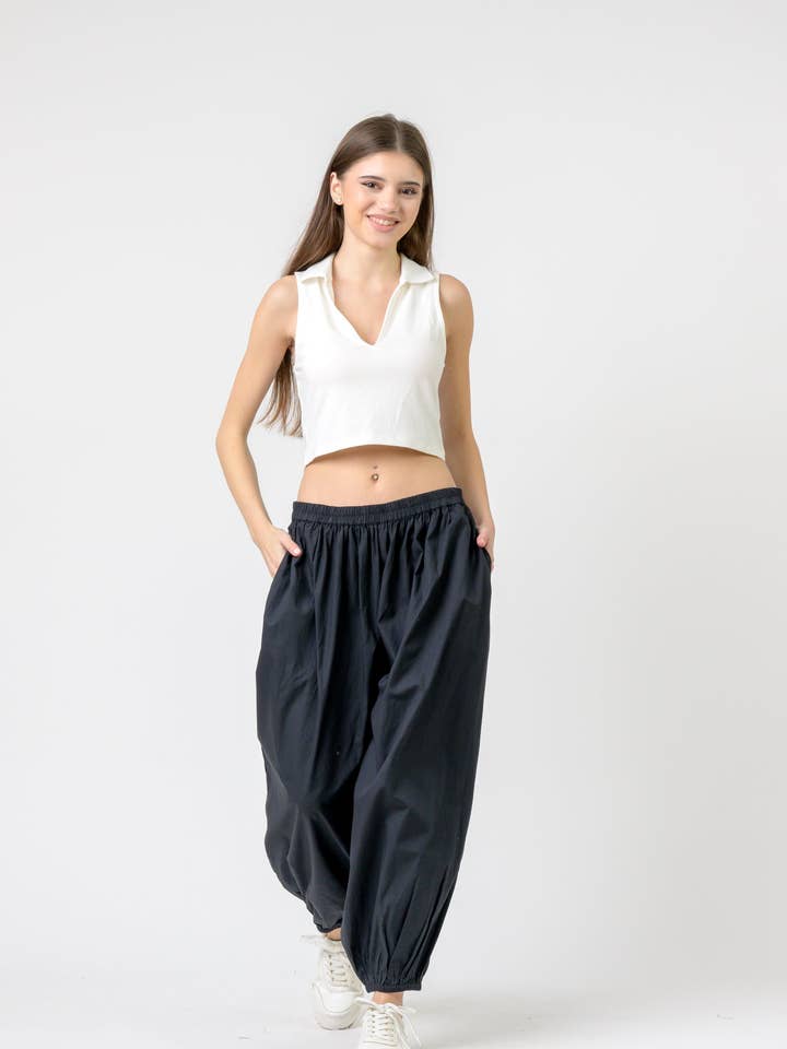 Calças de Harém Tamanho Rhea por atacado de Rhea