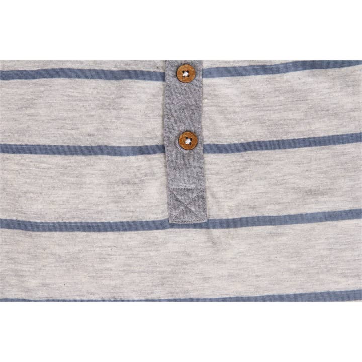 Bear Camp - Wholesale T-Shirt - Kids - Leo Long Sleeve Striped Henley - 2 colors Toddler & Boys