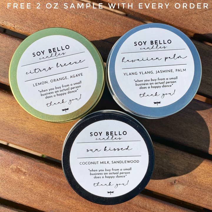 Soy Bello Candles - Wholesale Jar/Filled Candle - Enchanted Forest-Soy Wax Candle-9oz- Luxury Candle
