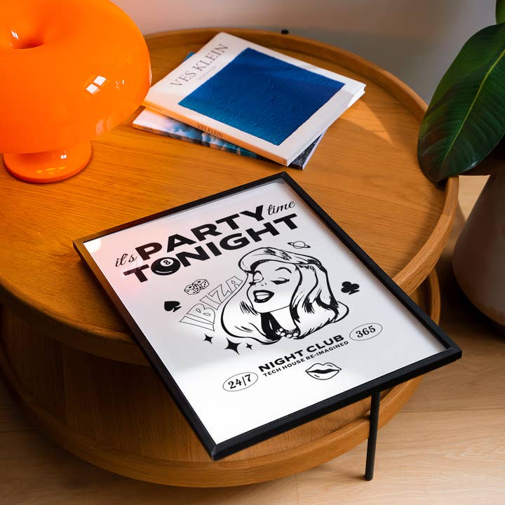 Party Time Tonight- inspired by Pawsa for wholesale by Perko Prints LTD