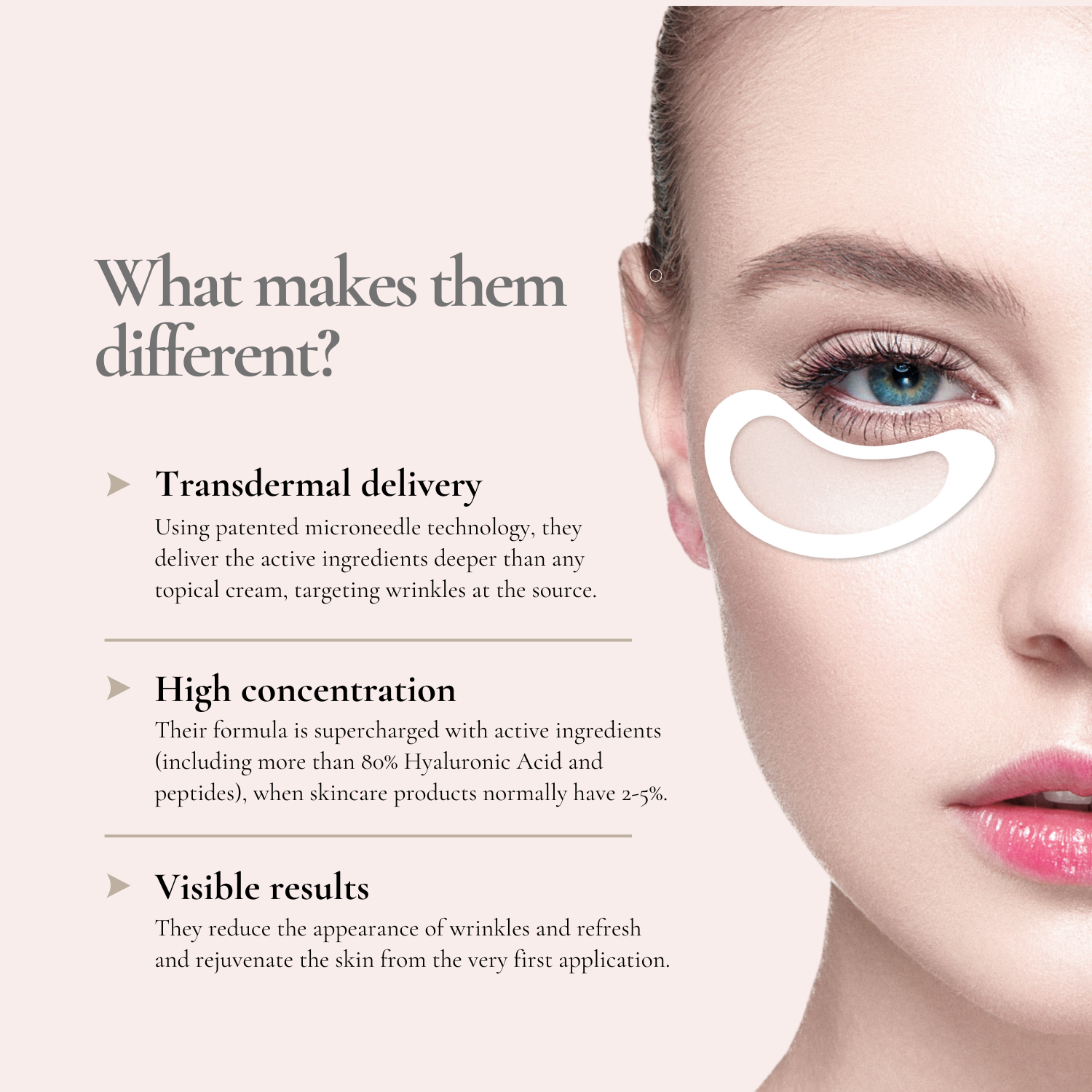 BEAUTICAL – wholesale Mask för ögonbehandling – BEAUTICAL microneedle-ögonplåster4