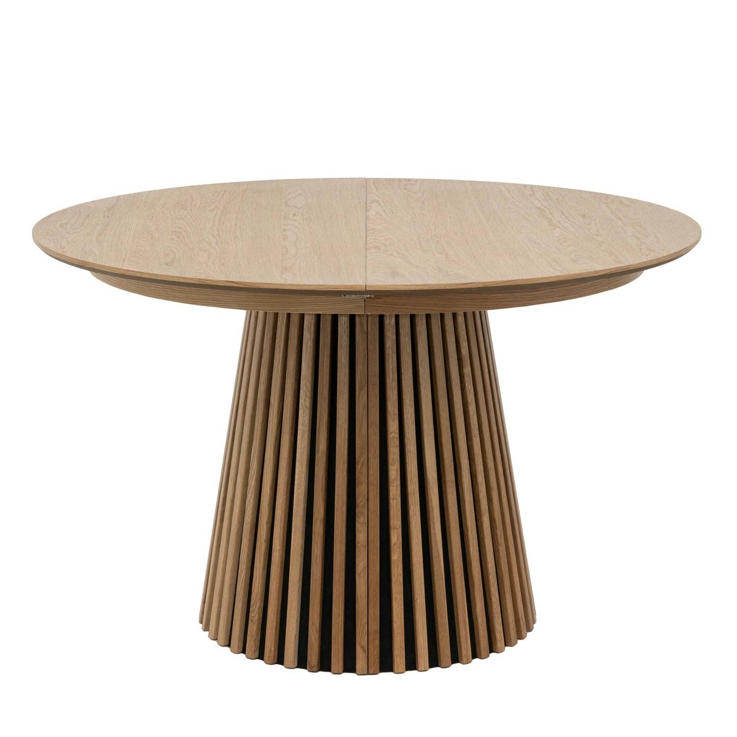 Furnhouse - Wholesale Side Table - Round Extendable Dining Table Svendborg ø120/220 cm - Natural Oak2