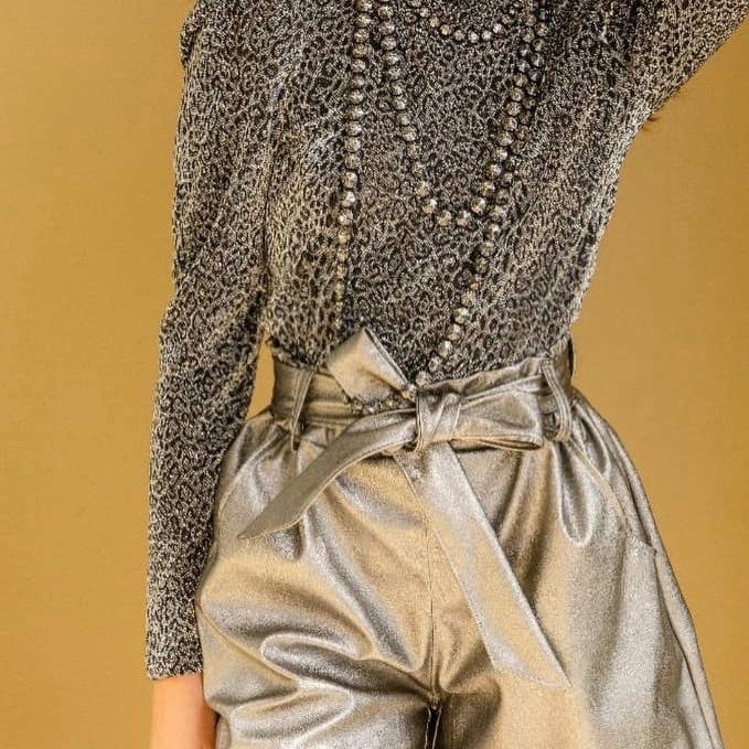 Colar Celia Preto patina por atacado de TOVA