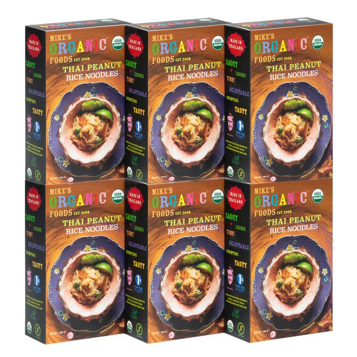 Mike's Organic Curry Love - Wholesale Ramen - Thai Peanut Sauce Noodle Kit ORGANIC