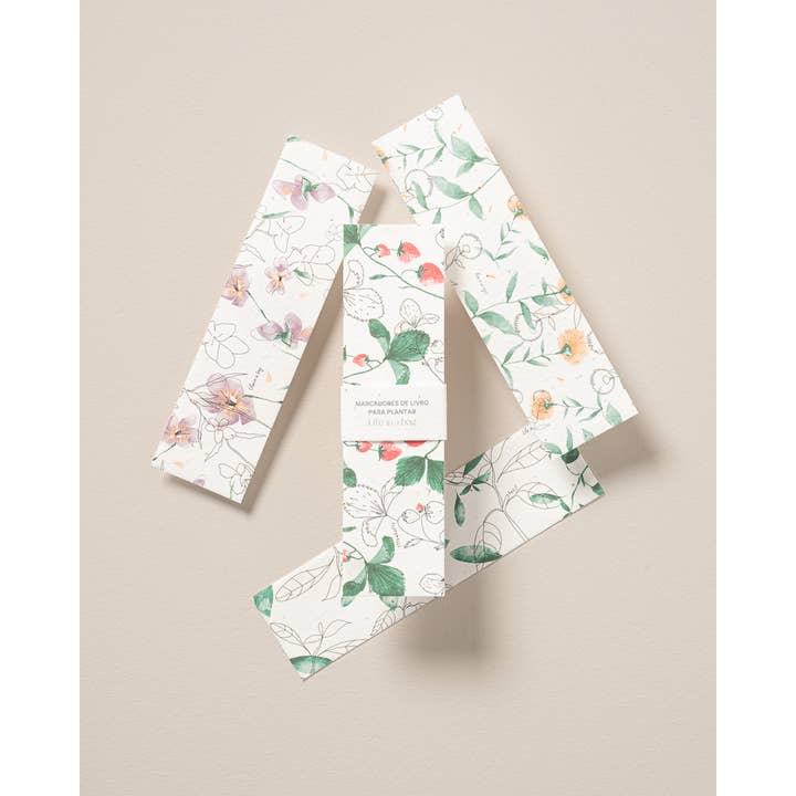 Life in a bag - Wholesale Marker - Plantable Bookmark - Set of 4