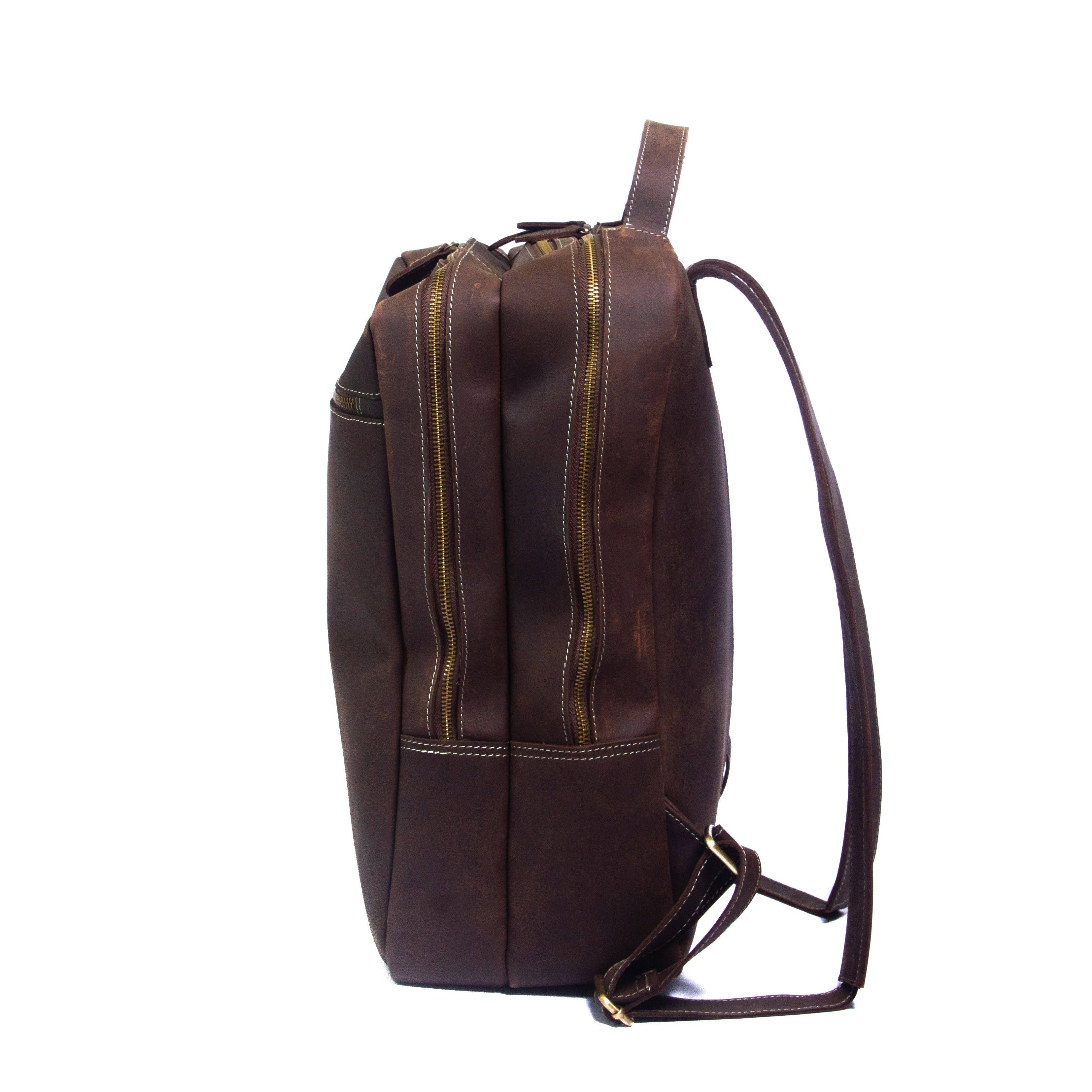Dotch Leather - Vente Sac à dos – homme - Sac à dos en cuir vintage Lepcha4