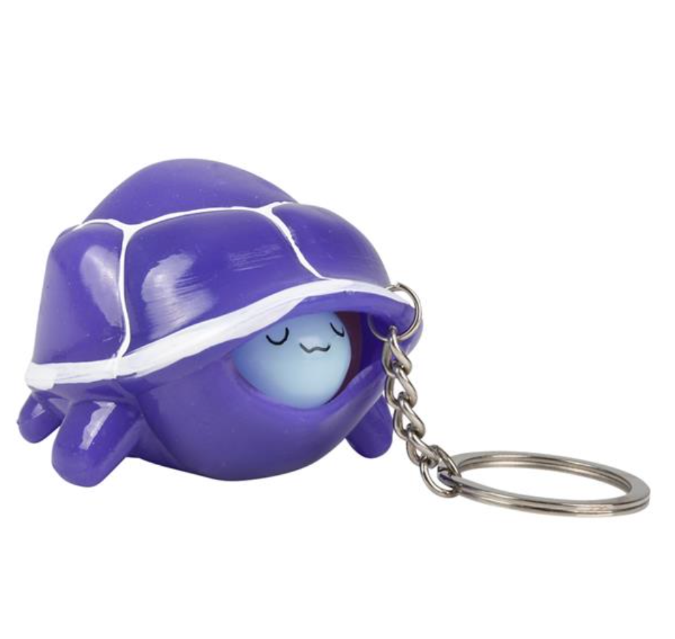 La Luna Bella - Toys - Wholesale Keychain - Kids - 2" POP OUT TURTLE KEYCHAIN LLB Keychain1