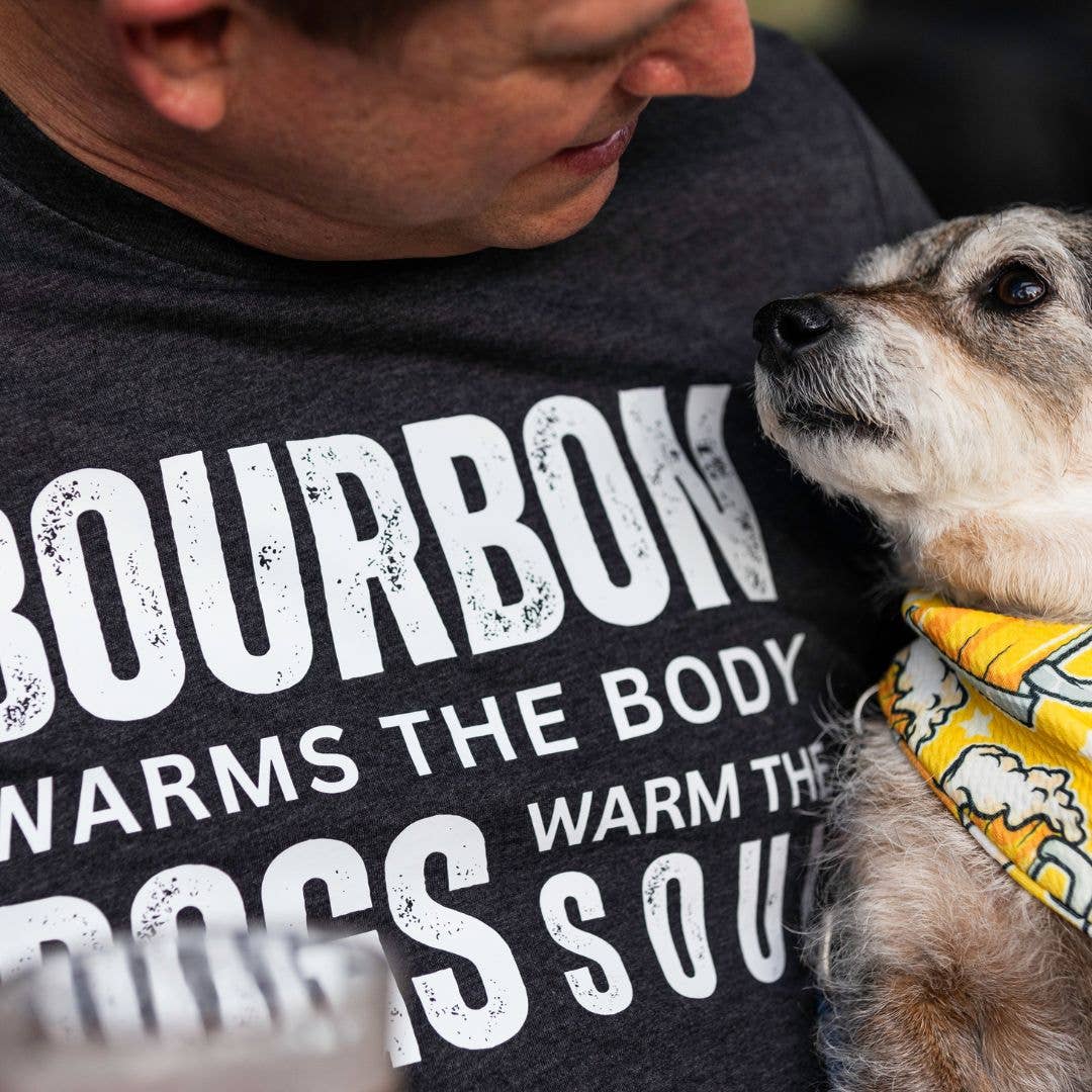 Luv the paw - Vente T-shirt à imprimés – unisexe - Bourbon et Chiens | T-shirt pour Amoureux des Chiens2