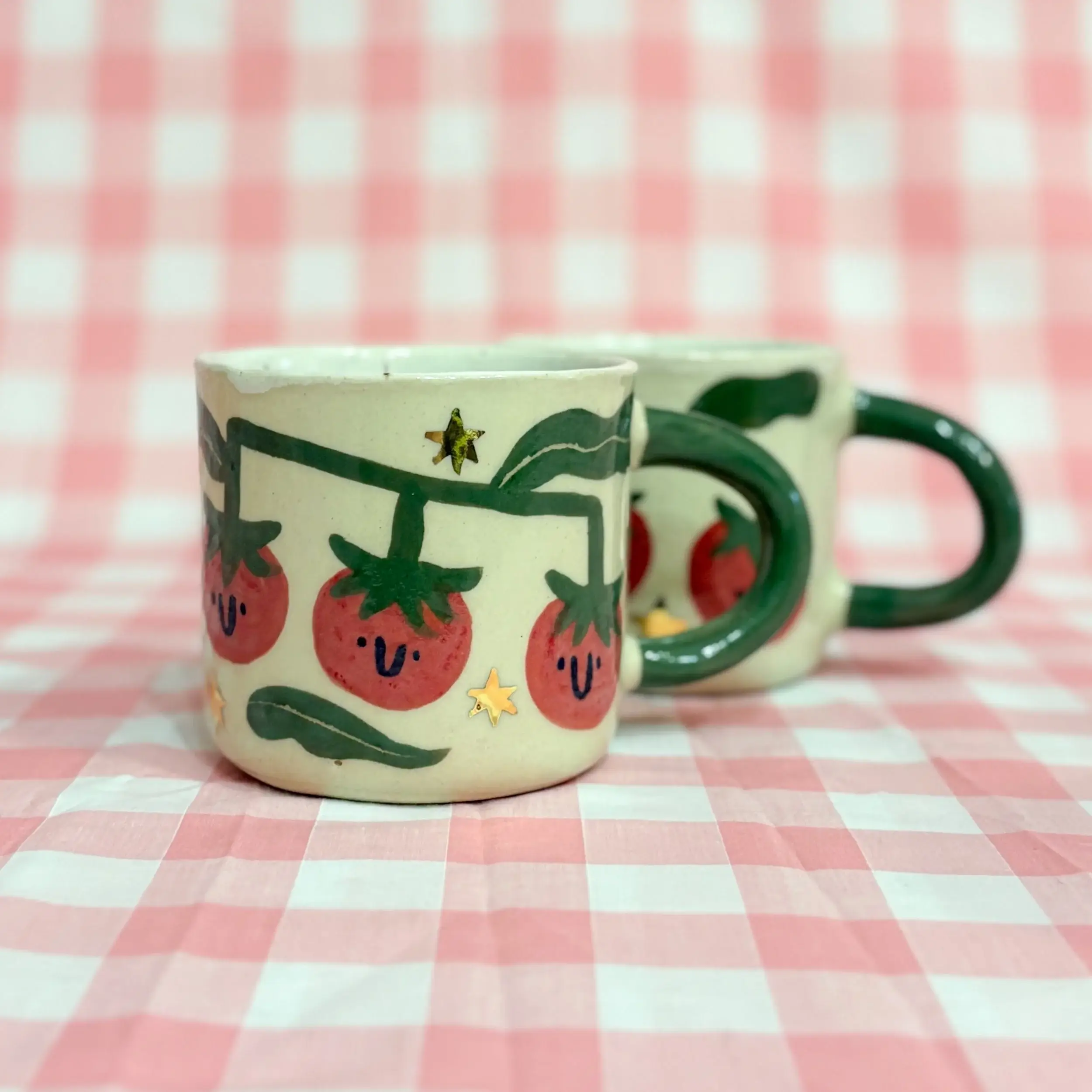 Rosi Tooth - Wholesale Coffee/Tea Cup - Tomato Mug1