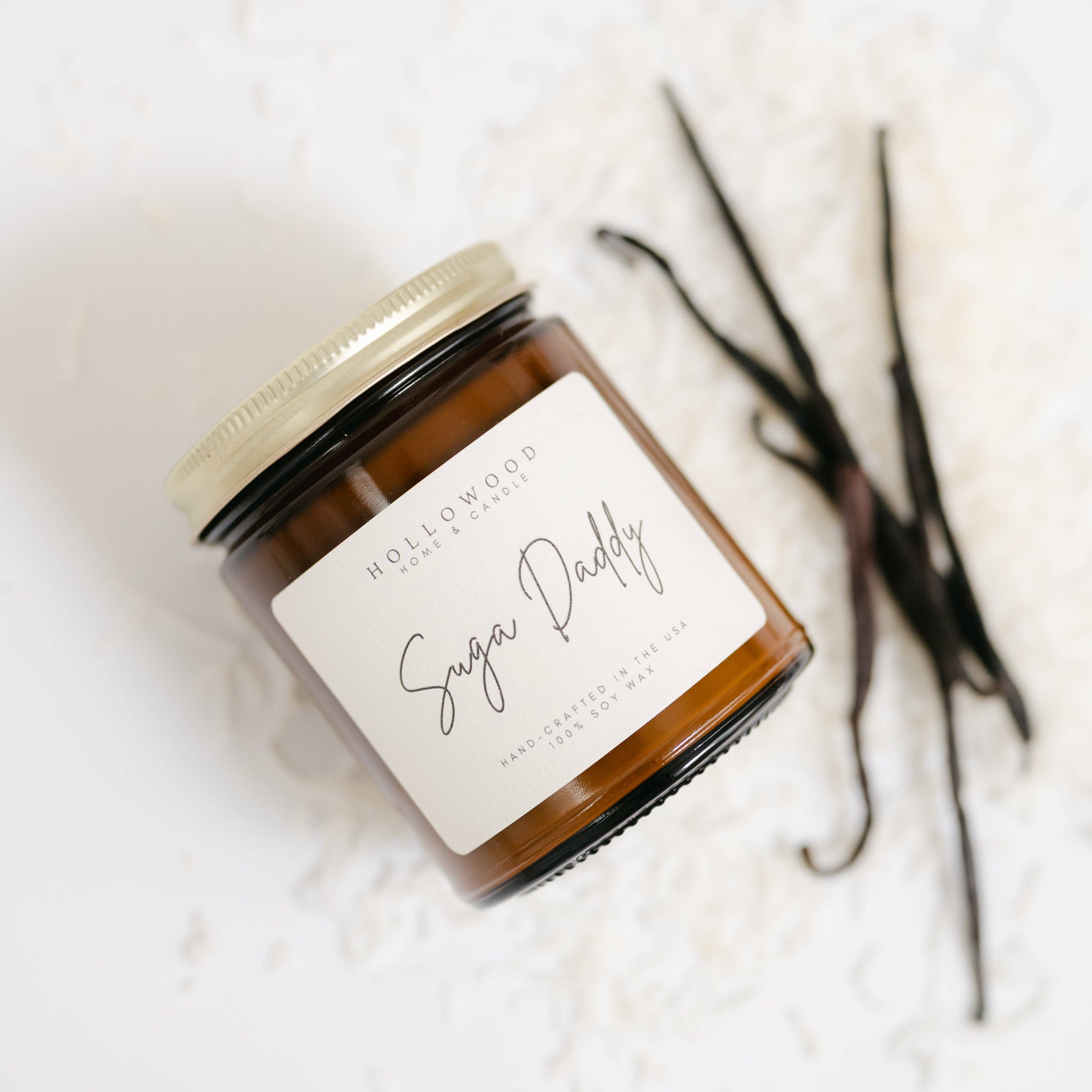 HOLLOWOOD FRAGRANCE - Wholesale Jar/Filled Candle - SUGA DADDY | CANDLES2