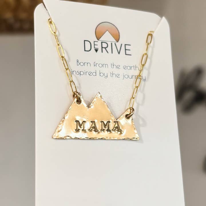 Collar Mountain MAMA para venta al por mayor de Derive Jewelry