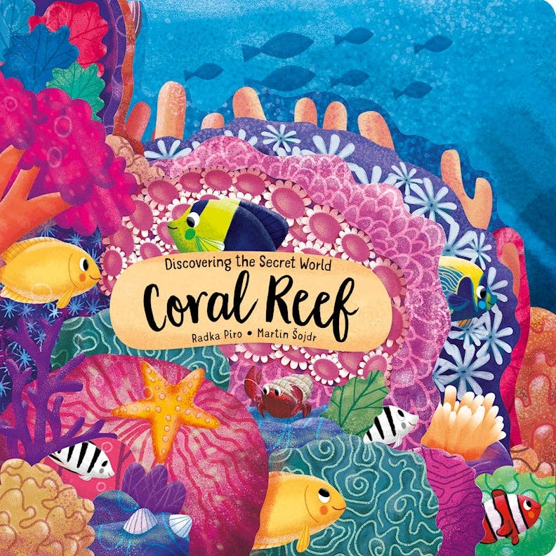 Fox Chapel Publishing - Vente Livre pour enfants de maternelle (de 3 à 5 ans) - À la découverte du monde secret : Coral Reef - Livre d'images pour enfants0