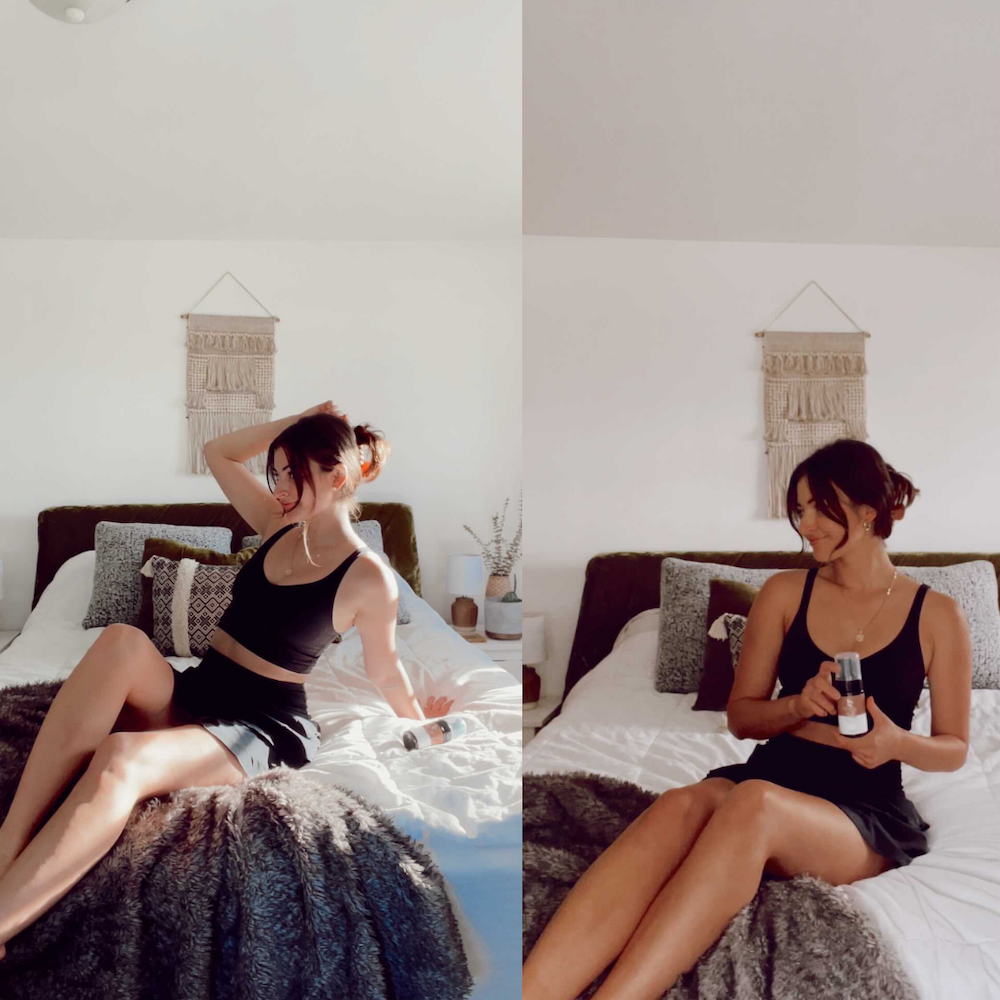 Beauty By Earth - Vente Pinceau de maquillage joue/visage - Pinceau à estomper pour le corps Kabuki à application autobronzante11