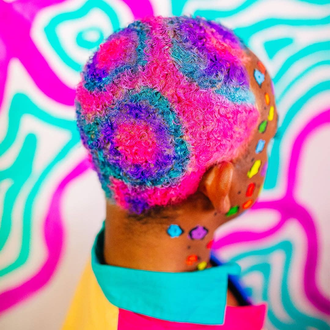 Unicorn Snot | Glitter Beauty – wholesale Hair dye – Hocus Pocus Hair Paint | Purple-Zap | Wash Out Hair Paint12