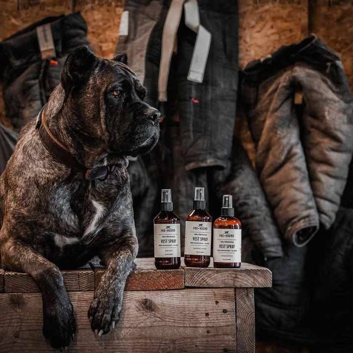 Fox + Hound - Wholesale Pet Deodorizing Spray - FOX+ HOUND VEST SPRAY FOR POLICE & K9 GEAR 1ST RESPONDERS1