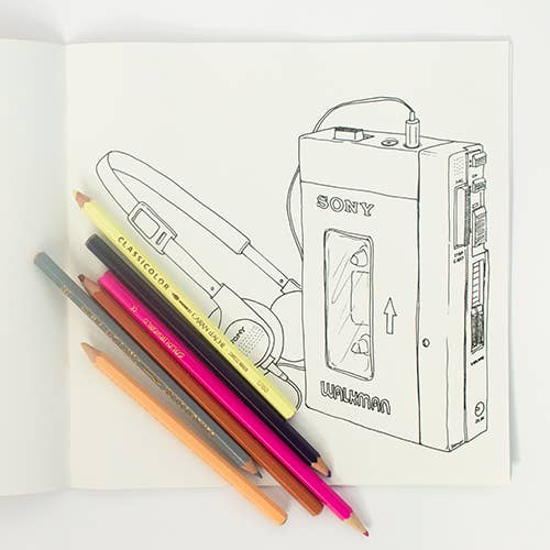 I Love Mel - Wholesale Coloring & Activity Book - Adult - Colour Me Good 80s and 90s Adult Coloring Book Bundle6