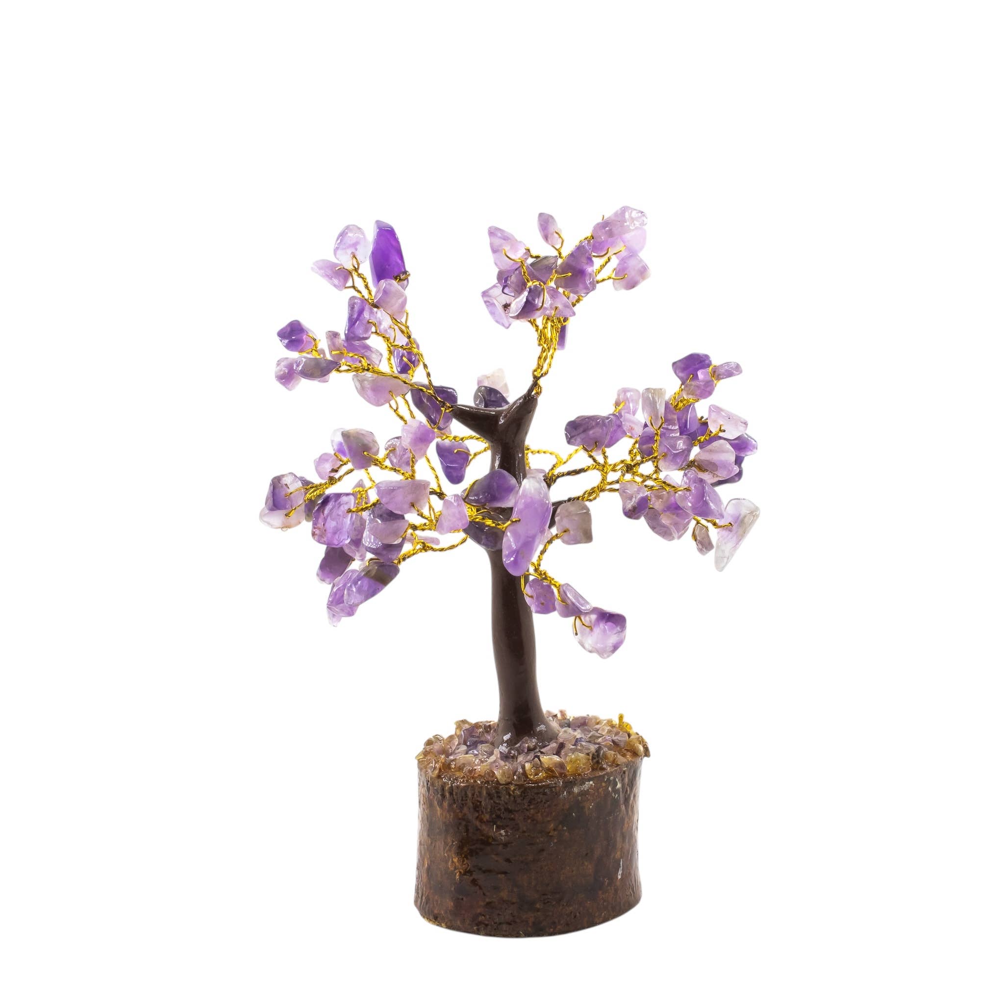 Quasar Gems USA - Venta al por mayor Escultura - Árboles de piedras preciosas con 100 piedras5