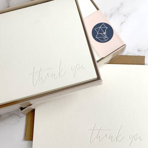 Stack Paper Press - Wholesale Thank You Card - Handwritten Thank You Note1