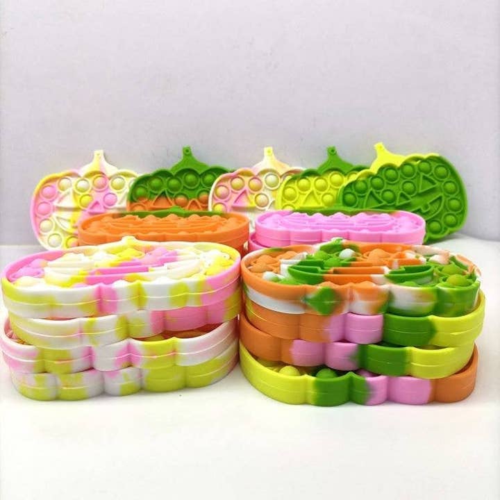 Holiday Farm - Wholesale Fidget toy – Kids - Halloween Pumpkin Fidget Kids Toy- In Bulk2