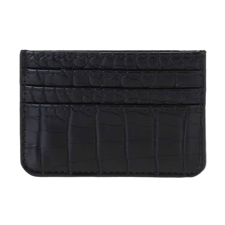 MiMi Wholesale - Wholesale Card Holder - Women's - Tiara Crocodile Skin Slim Women's Card Holder/Wallet11