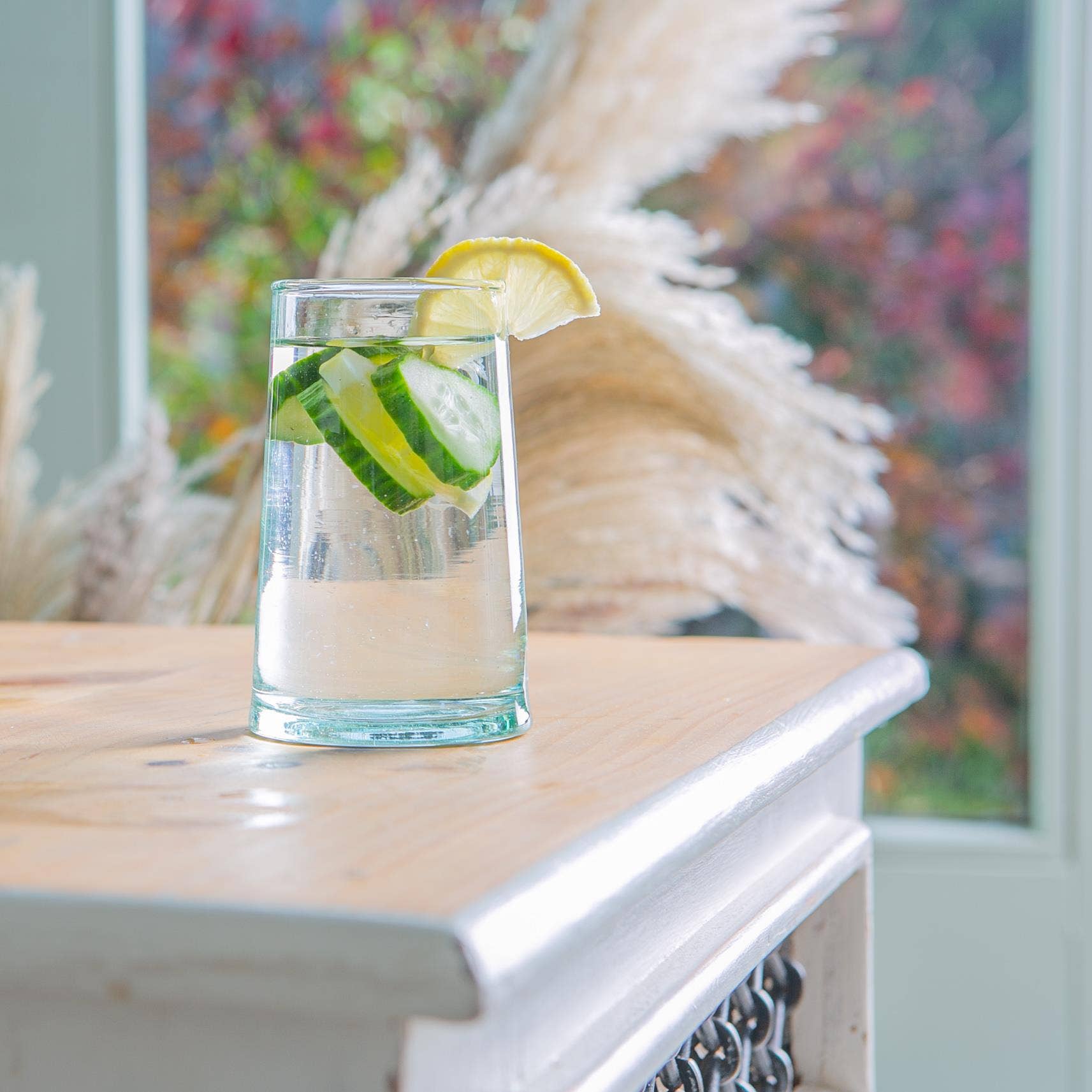 Rinkit Ltd - Wholesale Drinking Glass/Cup - Nicola Spring Merzouga Recycled Highball Glass 320ml Clear1