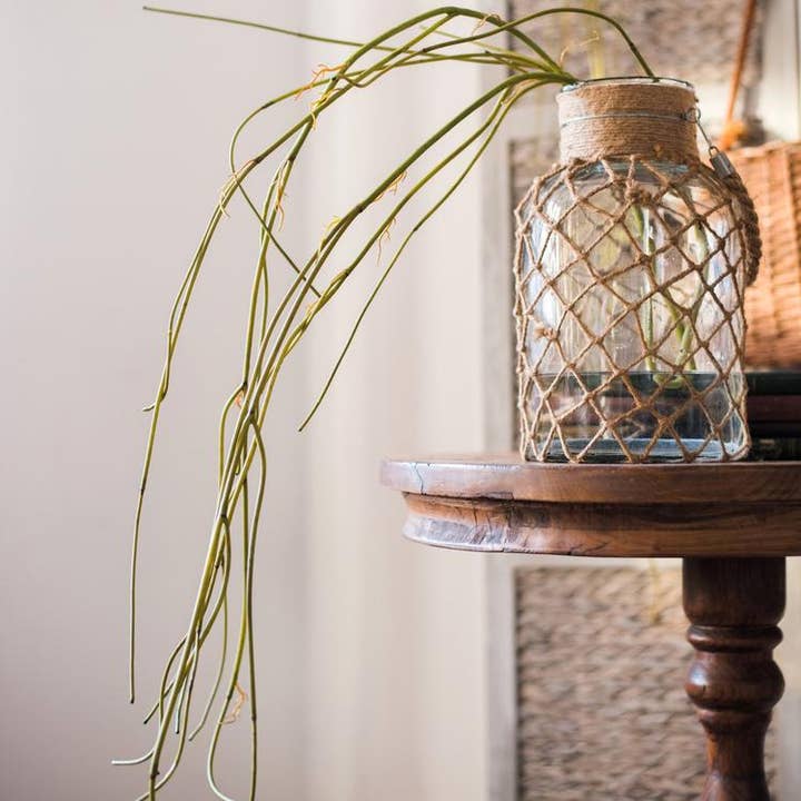 Rustic Reach - Wholesale Artificial Plant - Artificial Green Weeping Willow Stem 55" Long