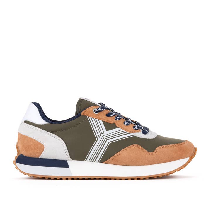 Khaki sneakers for men - Dawson for wholesale by YUMAS