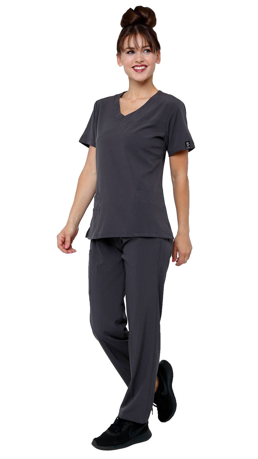 Dress A Med – wholesale Healthcare uniform – Women's – Women's 4-Way Extreme Stretch Uniform Set - Style ST1007