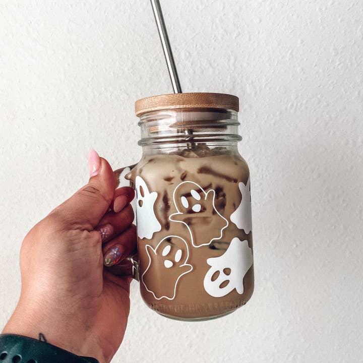 Ghost Wrap Glass Mug and other Purchase Wholesale ghost mug. Free Returns & Net 60 Terms on Faire trending on Faire.